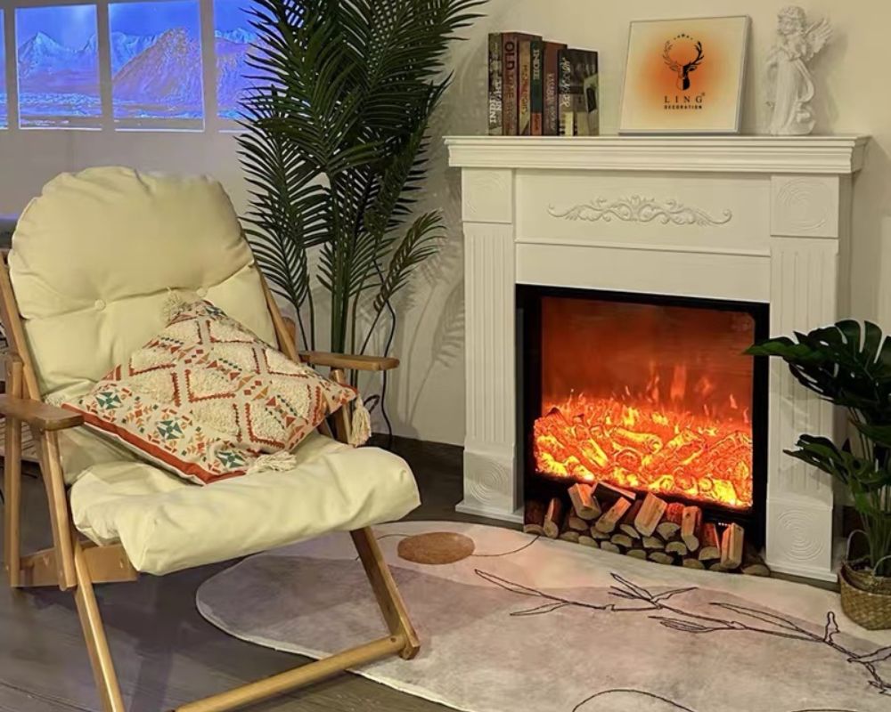 Lò sưởi decor 3D cho biệt thự